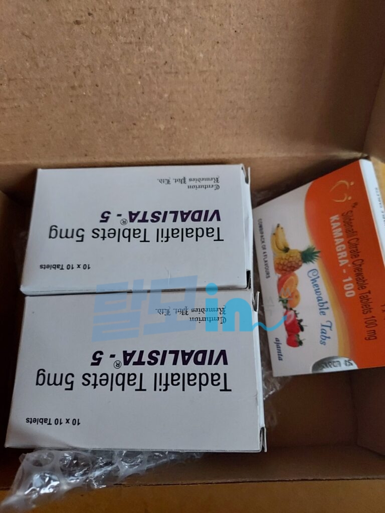 비달리스타 20mg 100정 photo review